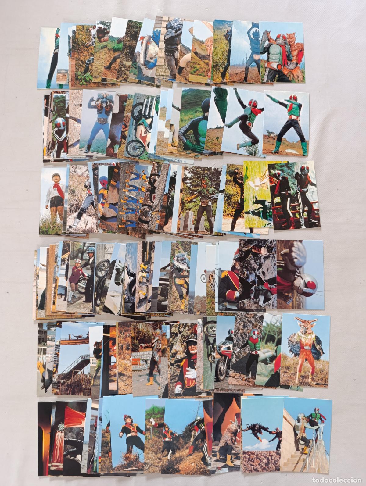 Trading cards: LOTE 142 CARDS MASKED RIDER / KAMEN RIDER - CALBEE 1999 / 2003 - SIN REPETIDAS - CARD / JAPON (B)