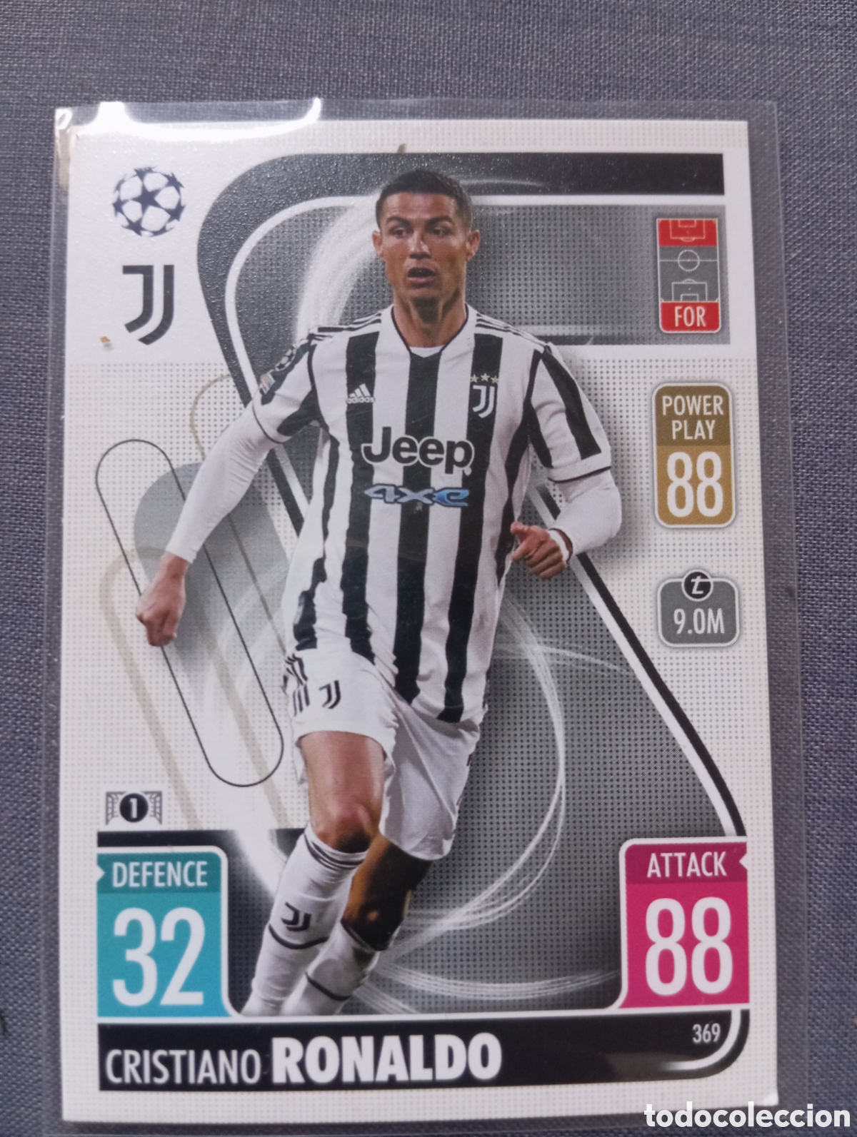 Trading cards: Cristiano Ronaldo 369 / Match Attax 2021/22