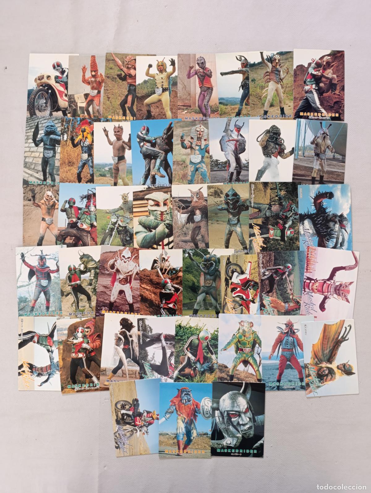 Trading cards: LOTE 43 CARDS MASKED RIDER / KAMEN RIDER - AMADA 1996 - SIN REPETIDAS - CARD / JAPON (DG)