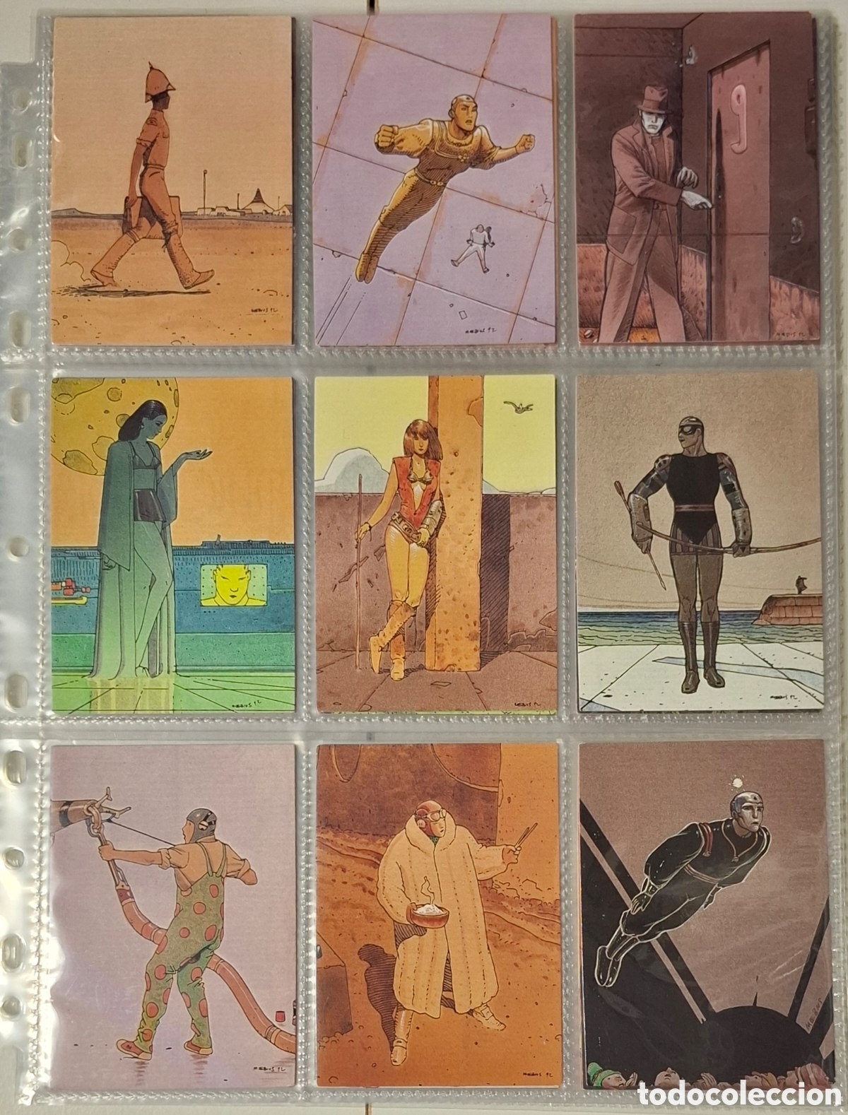 Trading cards: Moebius trading card set completo 1993