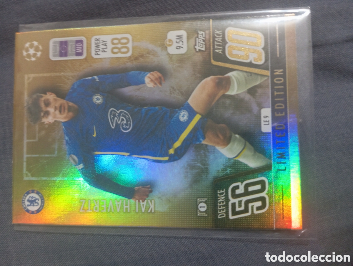 Trading cards: Kai Havertz Chelsea LIMITED EDITION LE 9 / MATCH ATTAX 2021/2022