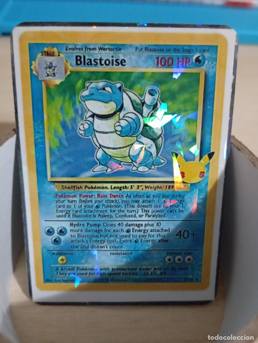 Trading cards: Carta Pok&eacute;mon Blastoise Proxy - Foto 2