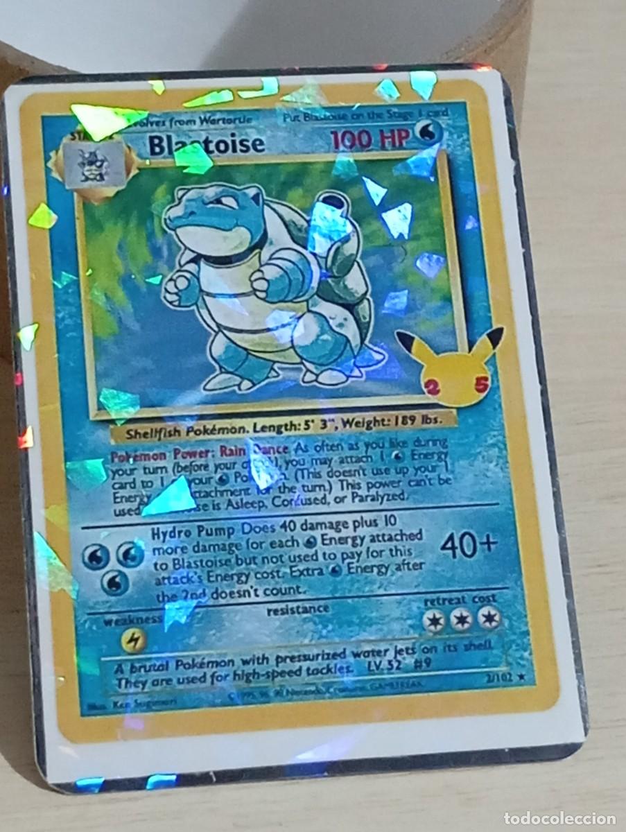 Trading cards: Carta Pok&eacute;mon Blastoise Proxy - Foto 4