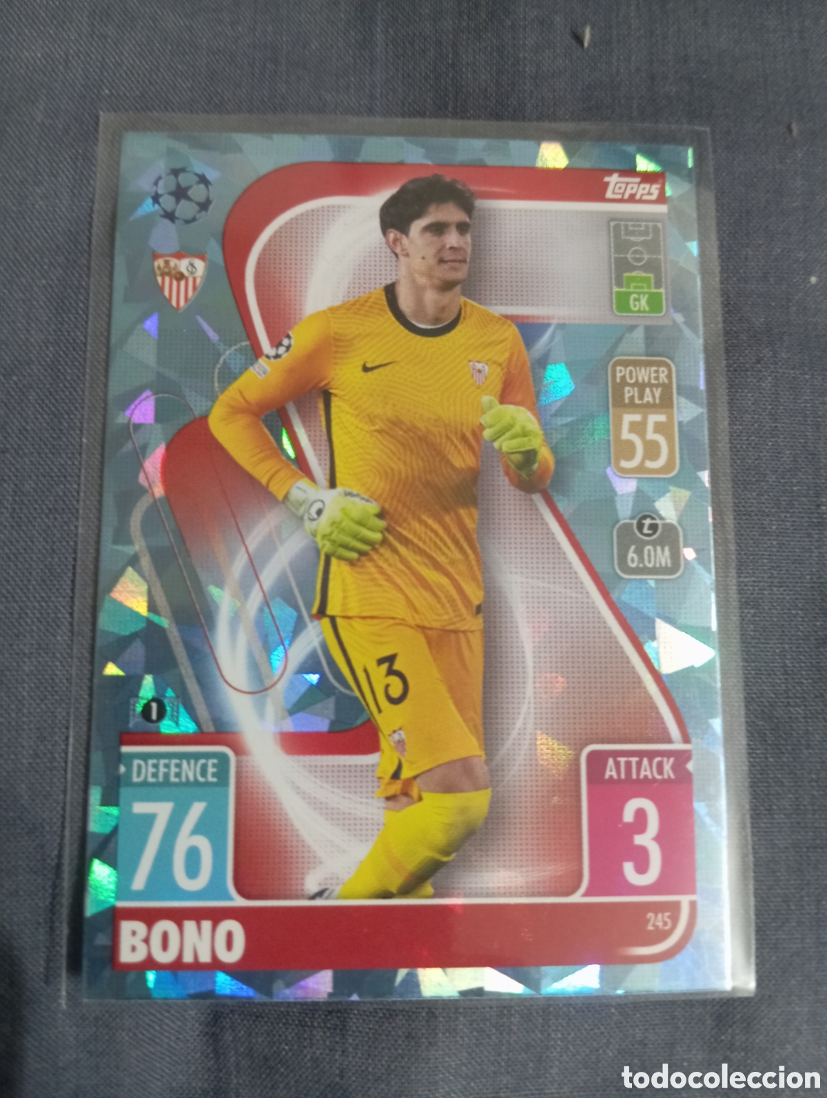 Trading cards: Bono Sevilla CRYSTAL 245/ MATCH ATTAX 2021/2022