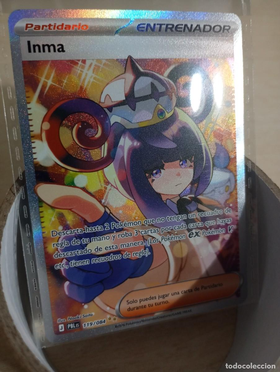 Trading cards: Ultra rara Carta Pok&eacute;mon entrenador Inma original