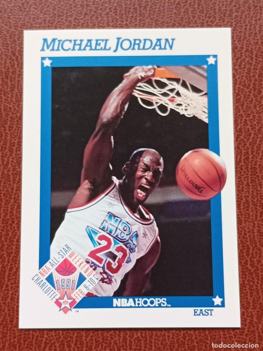 Trading cards: Card 253 Michael Jordan NBA Hoops 1991-92
