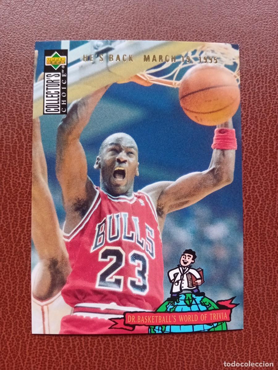 Trading cards: Card 402 Michael Jordan Upper Deck 1994-95 Edici&oacute;n limitada He's Back