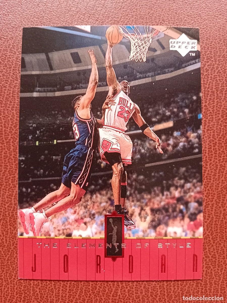 Trading cards: Card 132 Michael Jordan Upper Deck 1998 The elements of style