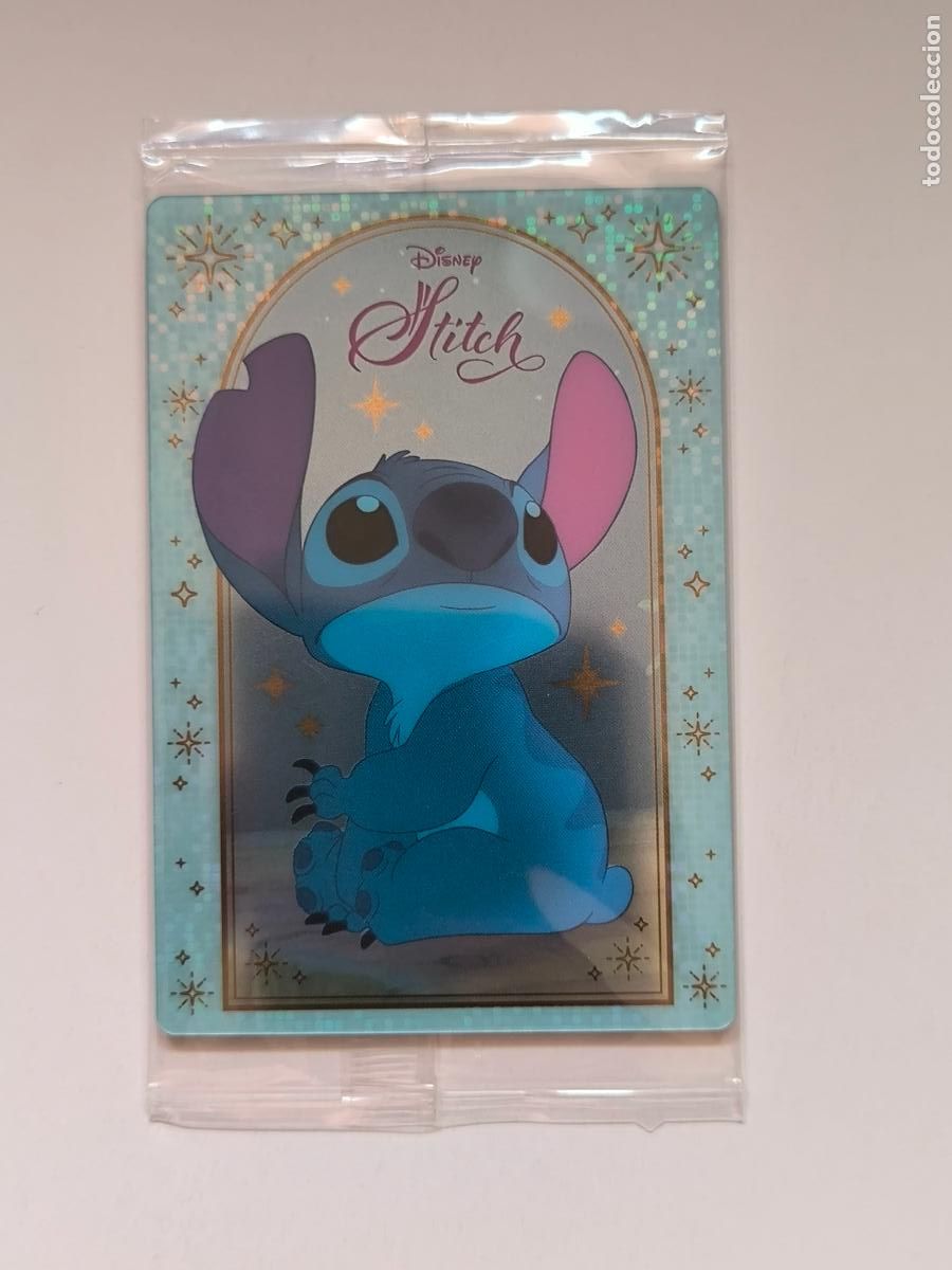 Trading cards: DISNEY CHARACTER WAFER CARD - N&ordm; 28 - LILO & STITCH - BANDAI JAPON - NUEVO (07A1)
