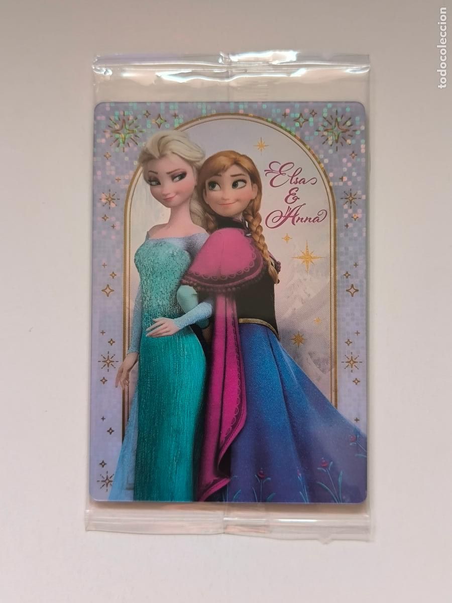 Trading cards: DISNEY CHARACTER WAFER CARD - N&ordm; 30 - ELSA & ANNA / FROZEN - BANDAI JAPON - NUEVO (O7A1)