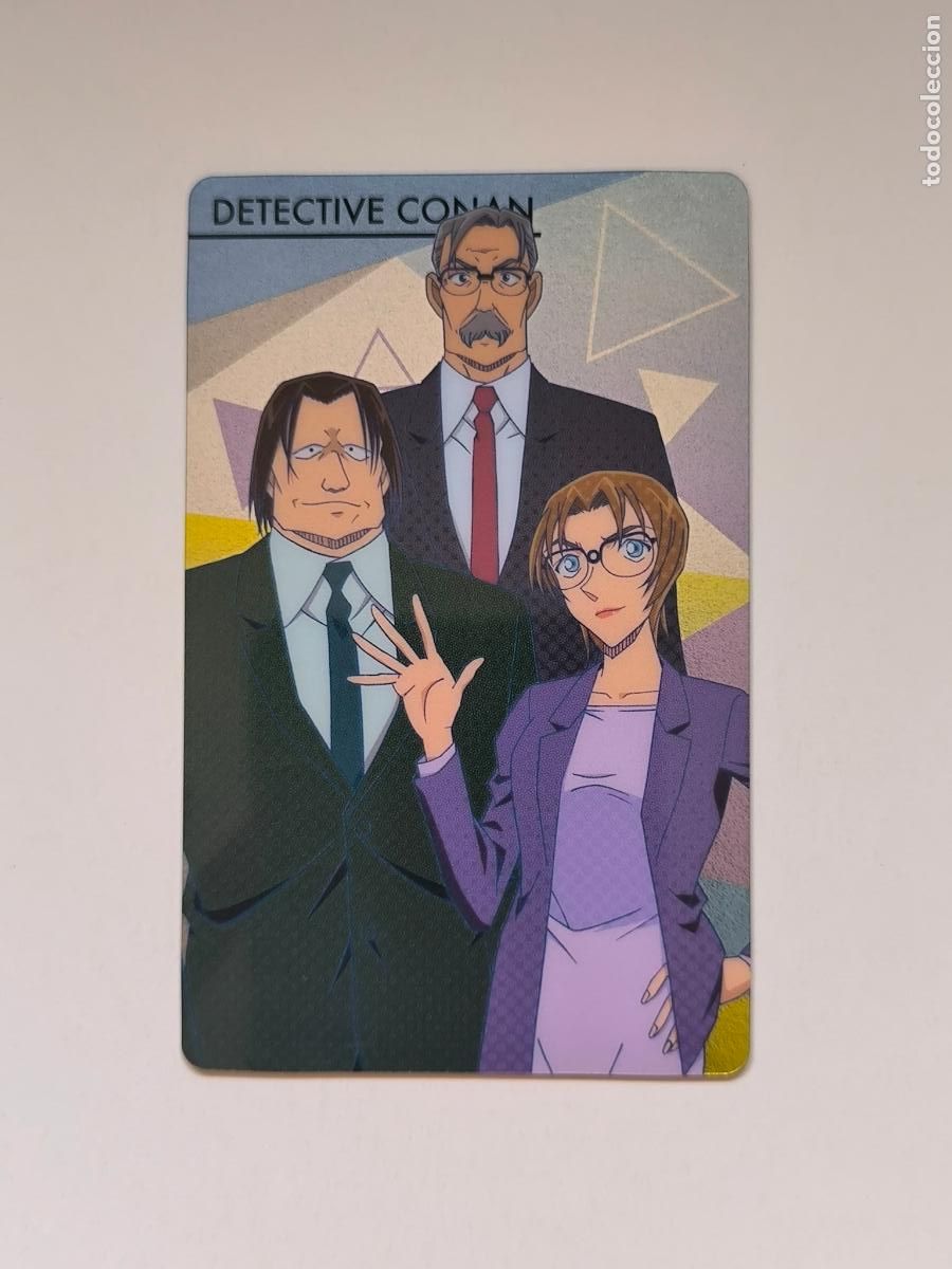 Trading cards: DETECTIVE CONAN METALLIC CARD - N&ordm; 22 - CARD / ENSKY / JAPON (O7A1)