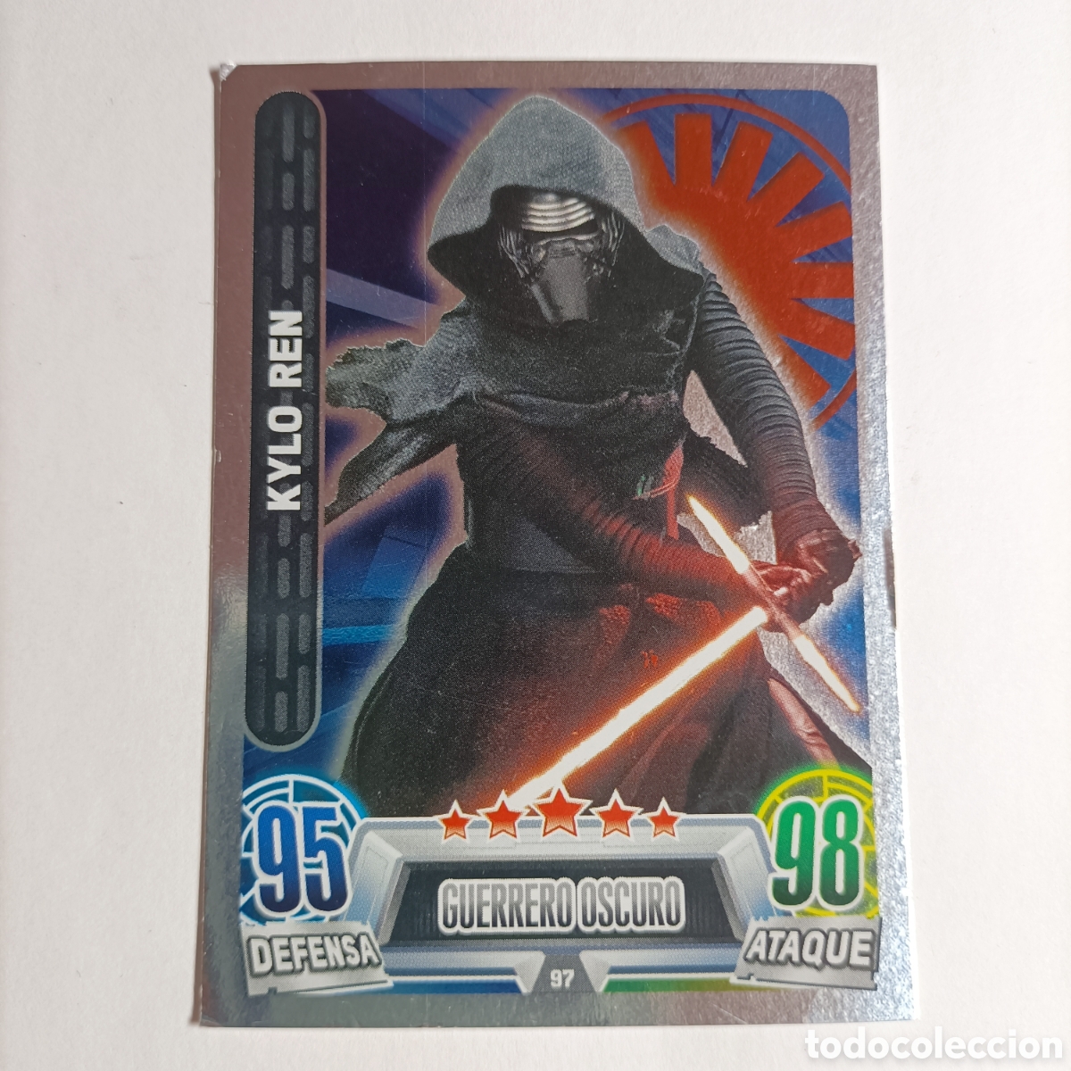 Trading cards: STAR WARS - TOPPS 2016 - STAR WARS - №97 GUERRERO OSCURO