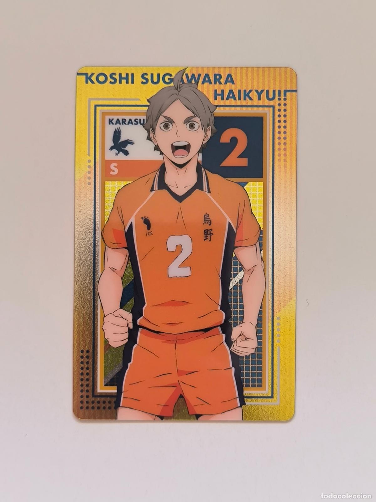 Trading cards: HAIKYU METALLIC CARD - N&ordm; 16 - CARD / ENSKY / JAPON (O7A1)