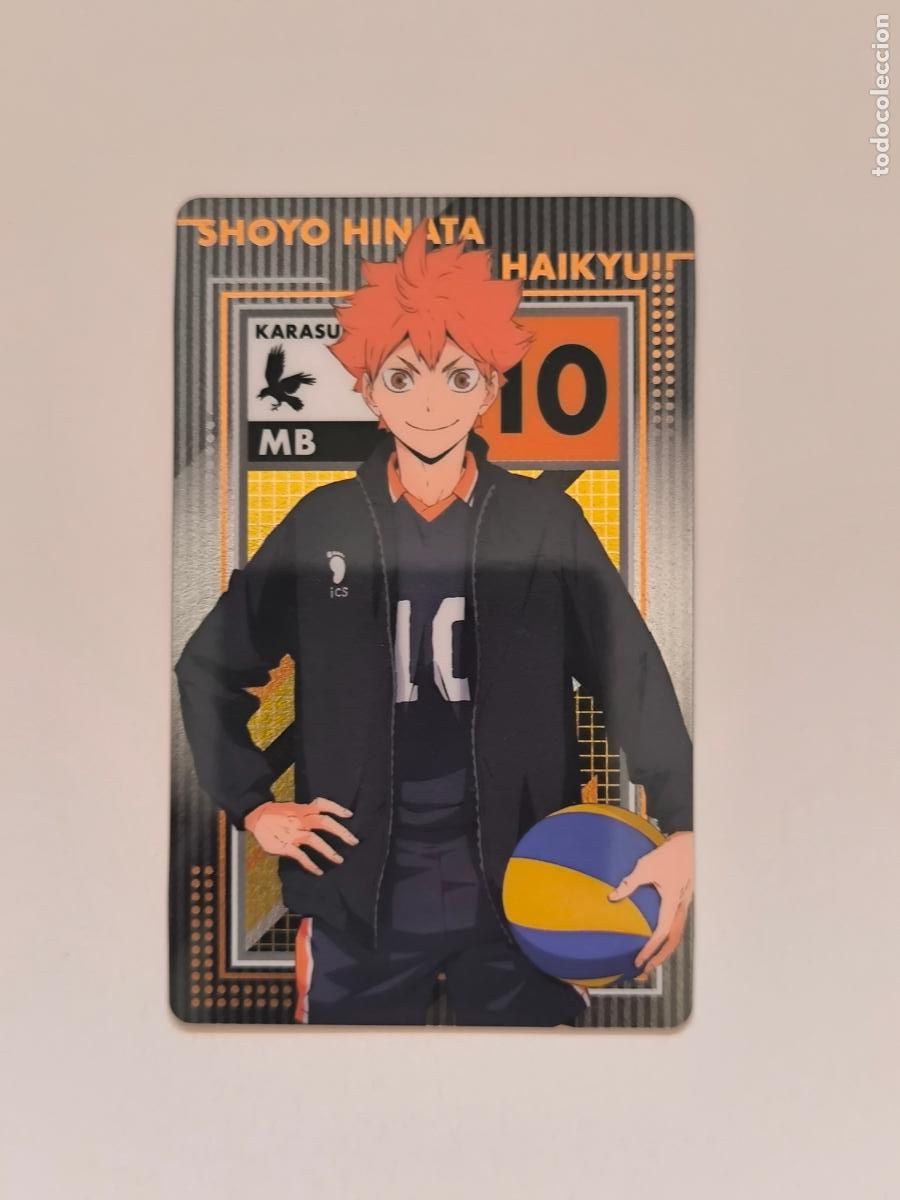 Trading cards: HAIKYU METALLIC CARD - N&ordm; 01 / 1 - CARD / ENSKY / JAPON (O7A1)