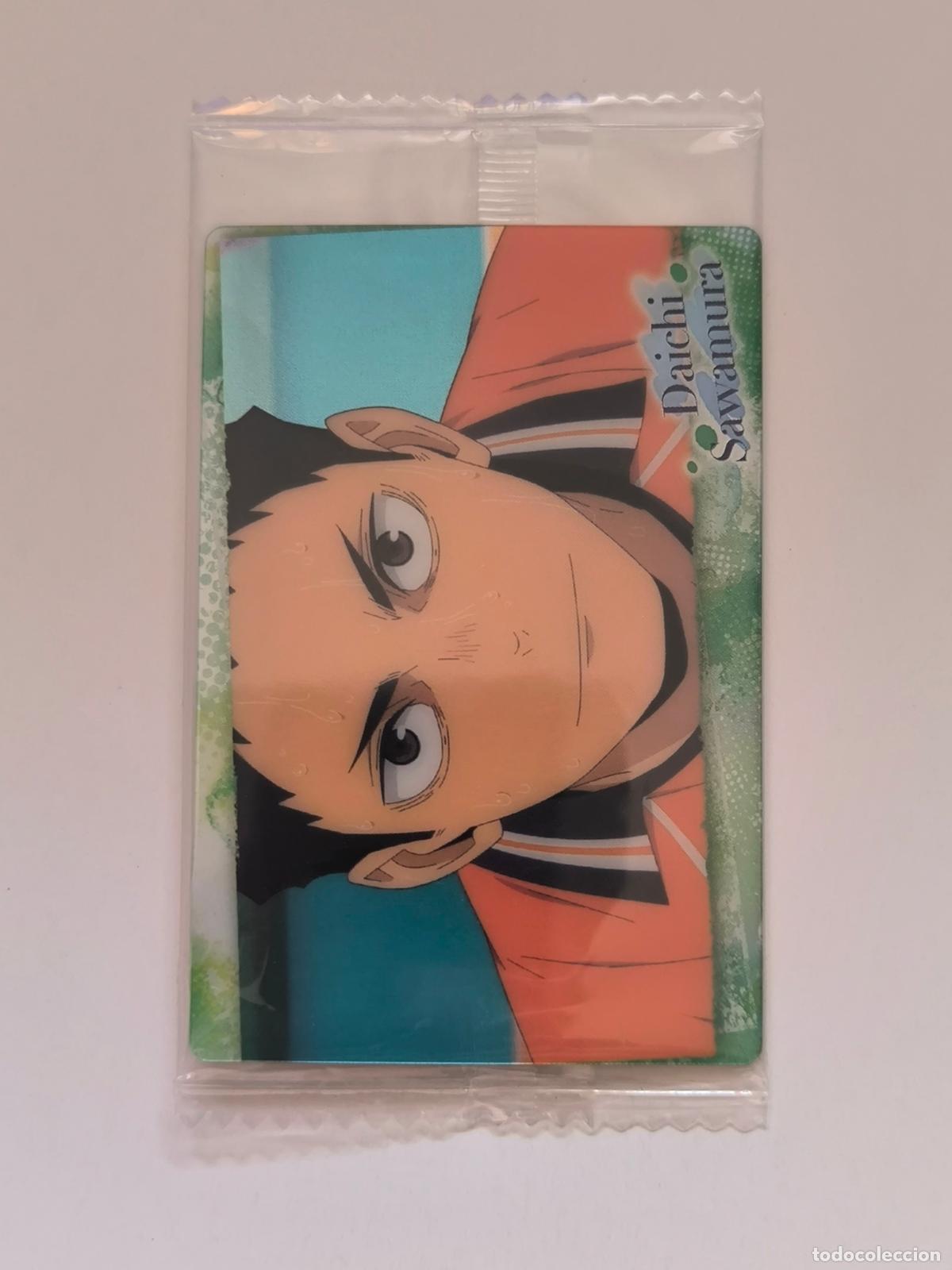 Trading cards: HAIKYU WAFER CARD - N&ordm; 09 / 09 - CARD / BANDAI / JAPON - NUEVO (O7B1)