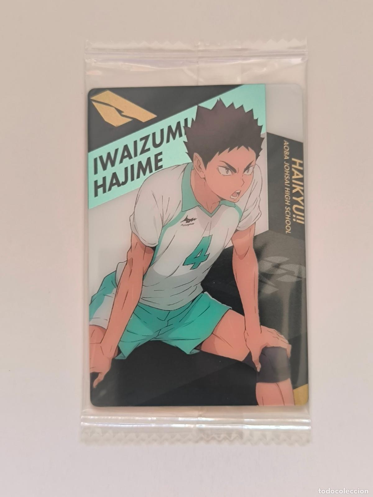 Trading cards: HAIKYU WAFER CARD - N&ordm; 06 / 6 - CARD / BANDAI / JAPON - NUEVO (O7C1)
