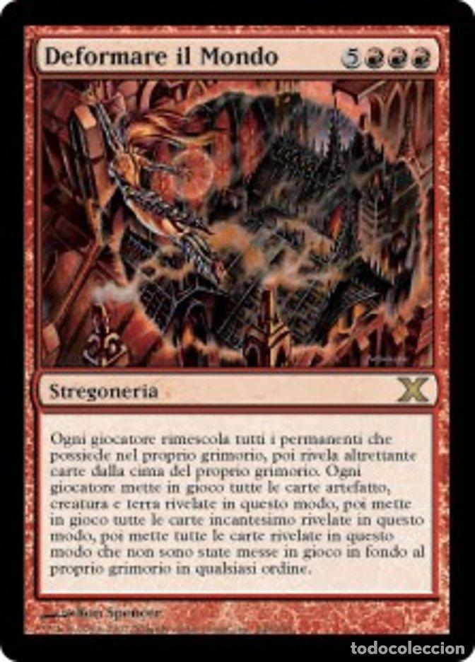 Trading cards: Carta MTG-Deformare il Mondo-Decima Edizione-248-ITA-Good-Rare - Magic the Gathering