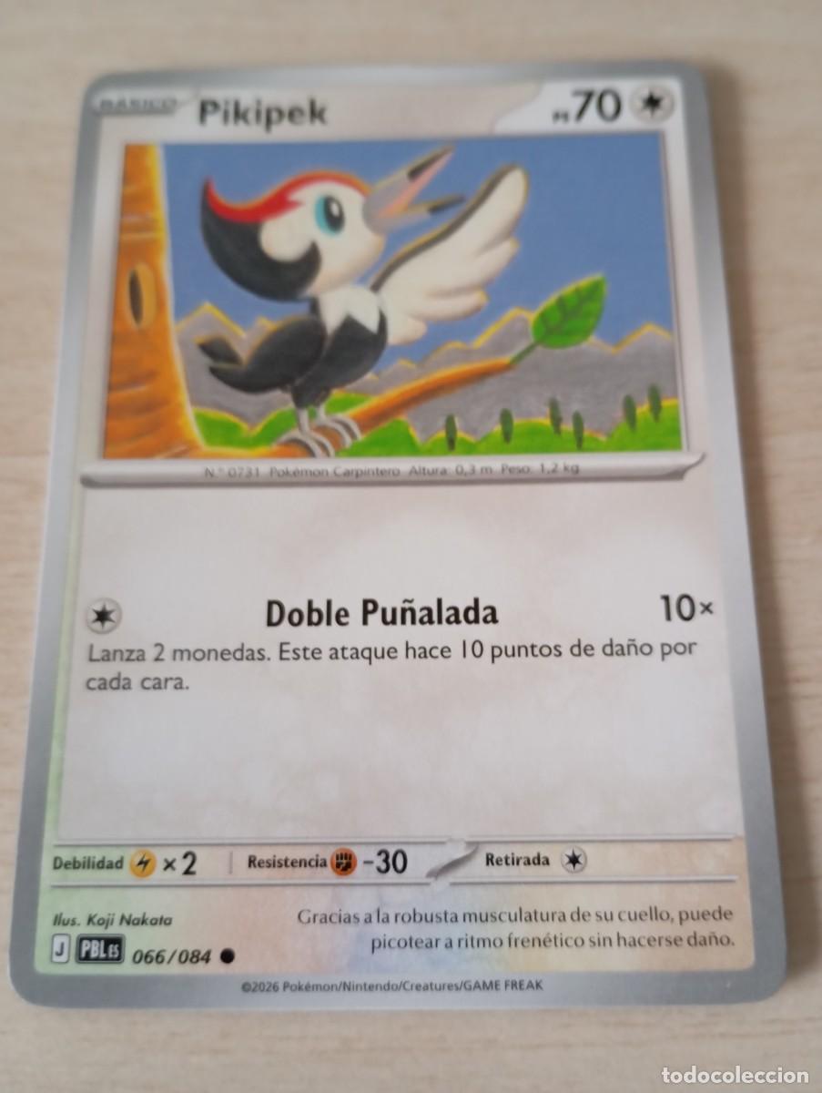 Trading cards: Carta Pok&eacute;mon Pikipek original