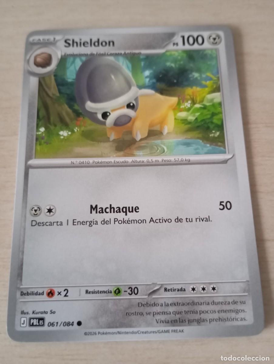 Trading cards: Carta Pok&eacute;mon Shieldon original