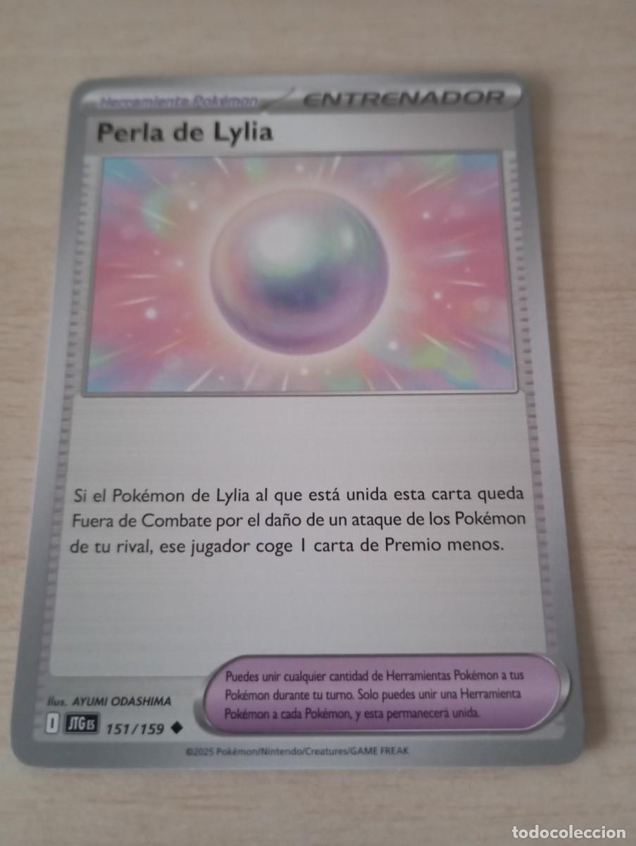 Trading cards: Carta Pok&eacute;mon Perla de Lylia original