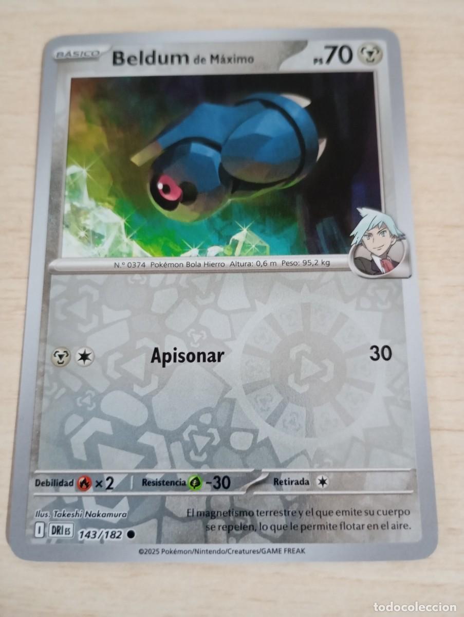 Trading cards: Carta Pok&eacute;mon Beldum Reverse Holo de M&aacute;ximo oficial - Foto 1