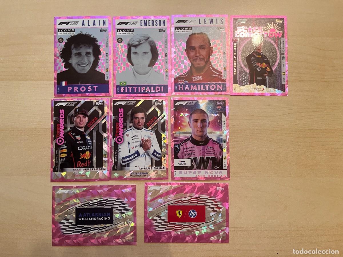 Trading cards: TURBO ATTAX 2025 PARALELAS ROSAS 9
