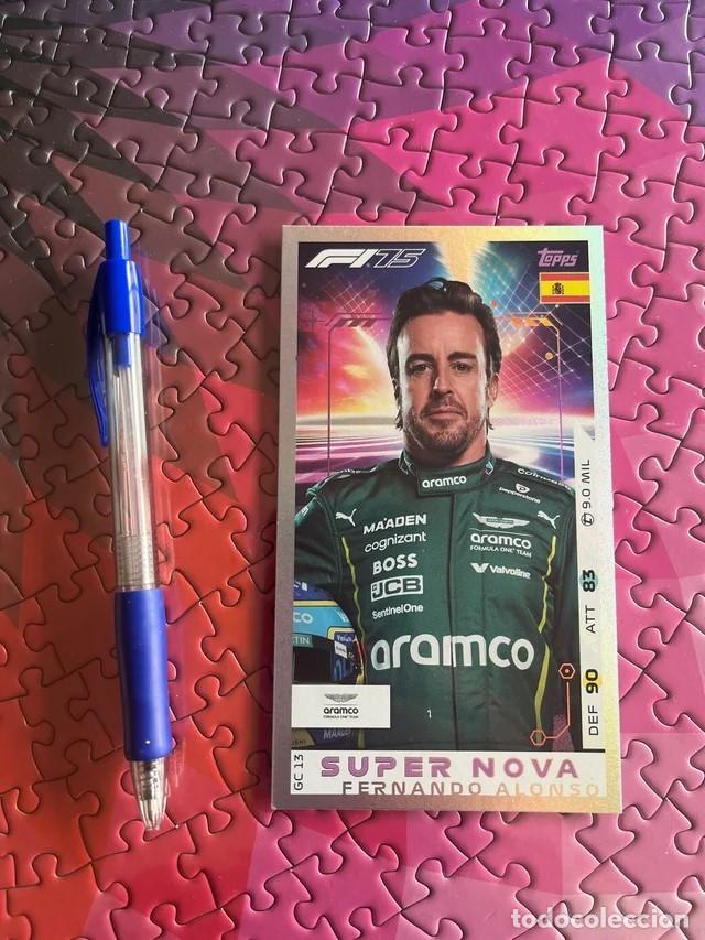 Trading cards: TURBO ATTAX 2025 FERNANDO ALONSO GC13