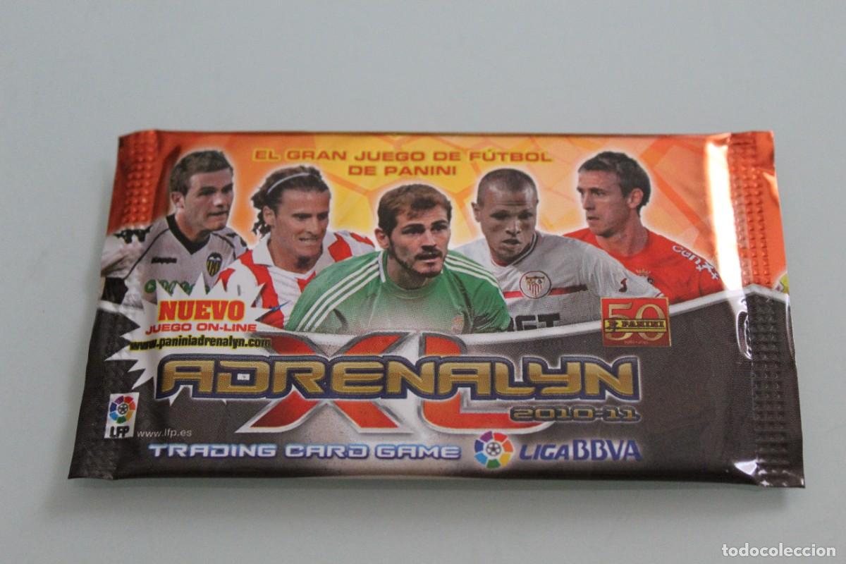 Trading cards: ADRENALYN 10 11 SOBRE SIN ABRIR PORTADA CASILLAS