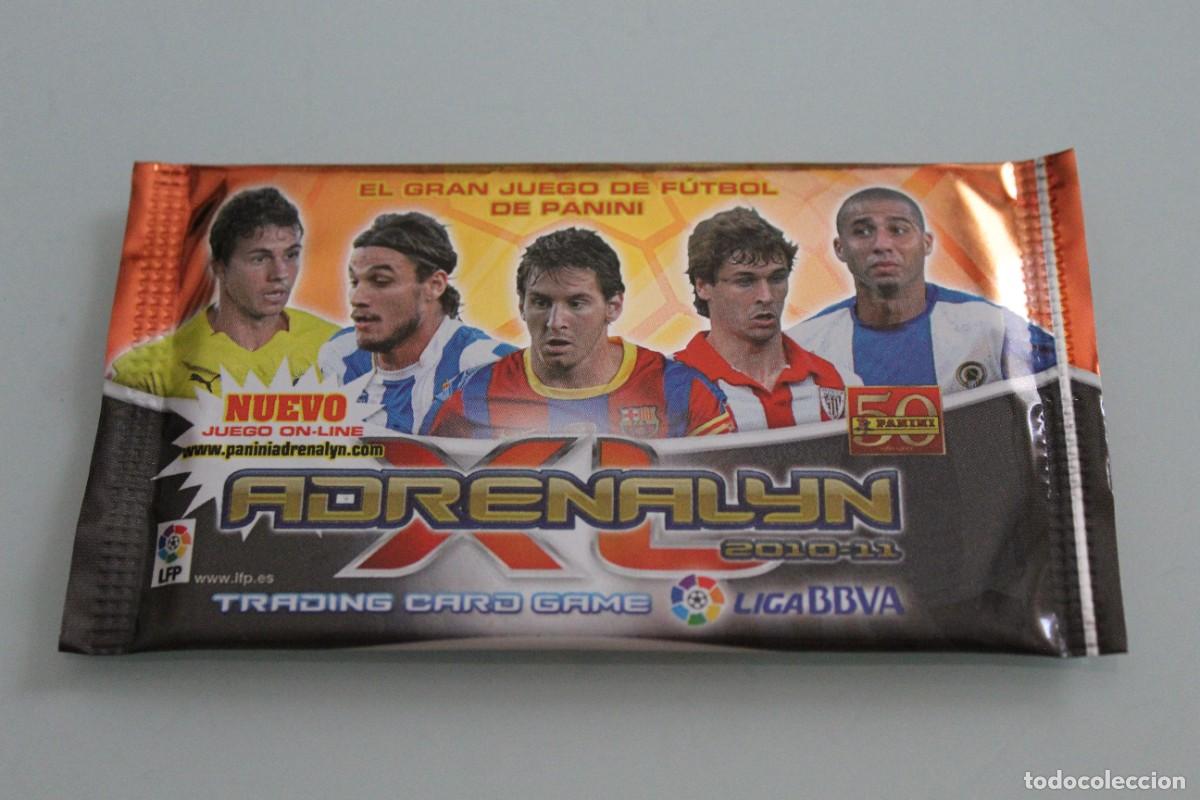 Trading cards: ADRENALYN 10 11 SOBRE SIN ABRIR PORTADA MESSI