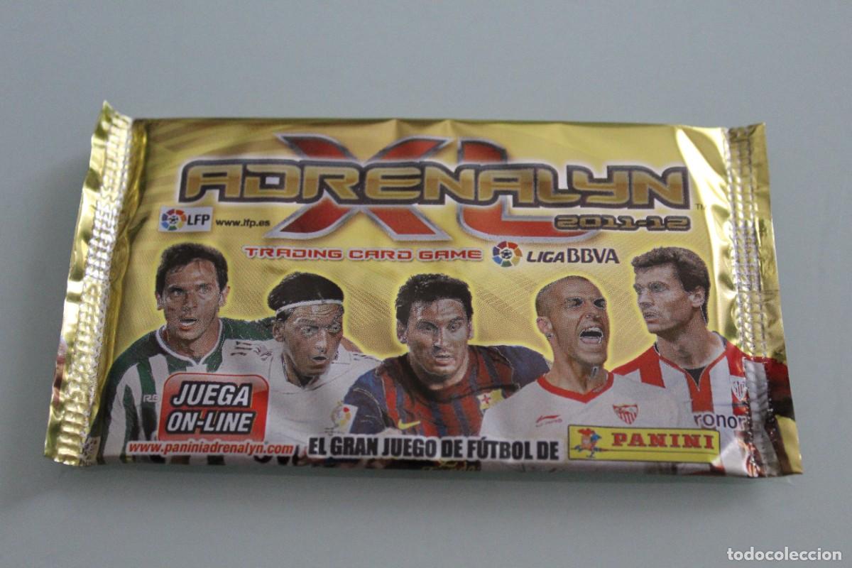 Trading cards: ADRENALYN 11 12 SOBRE SIN ABRIR PORTADA MESSI