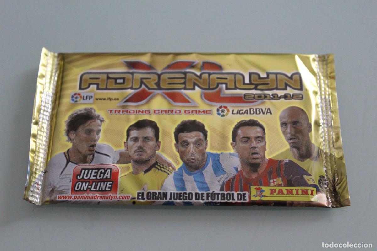 Trading cards: ADRENALYN 11 12 SOBRE SIN ABRIR PORTADA CAZORLA