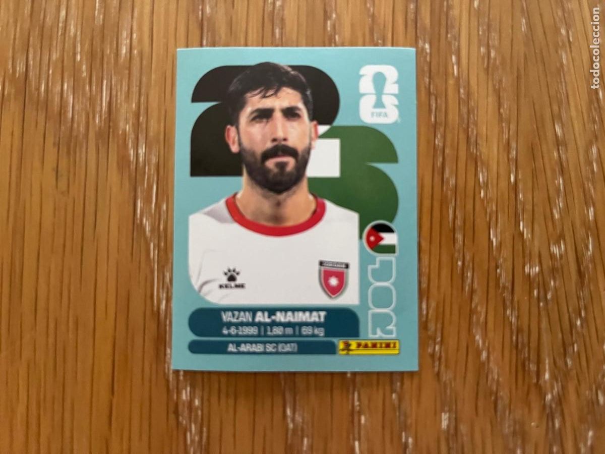 Trading cards: fifa world cup 2026 JOR 16