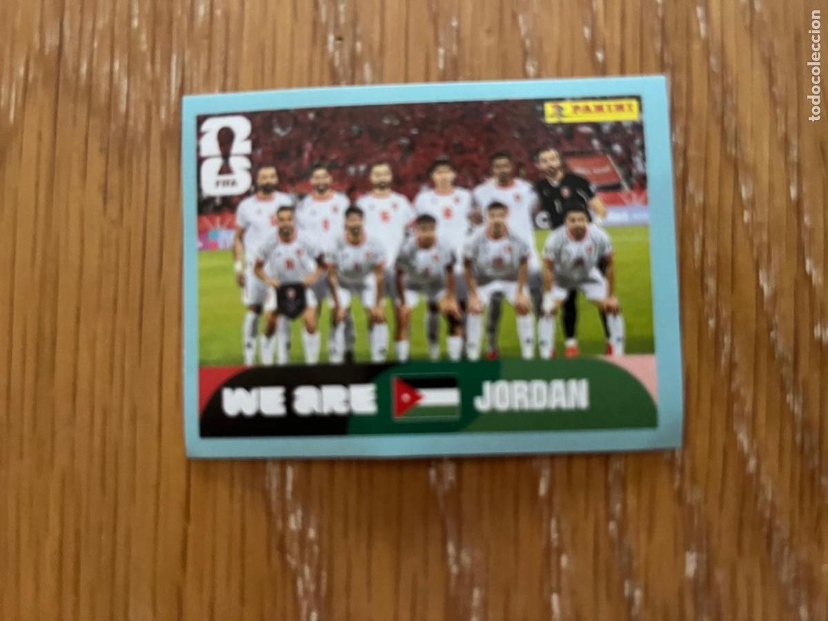 Trading cards: fifa world cup 2026 JOR 13