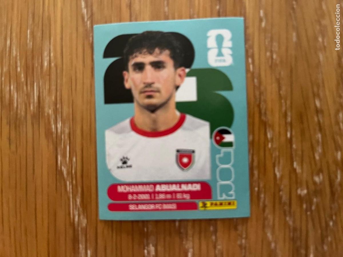 Trading cards: fifa world cup 2026 JOR 8