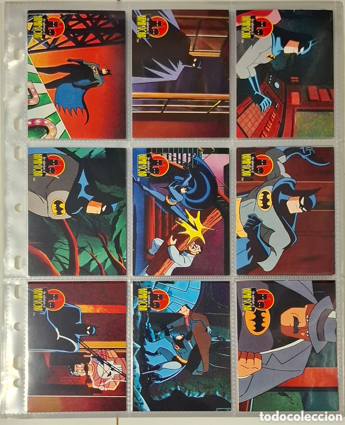 Trading cards: The Adventures of Batman & Robin trading card set completo