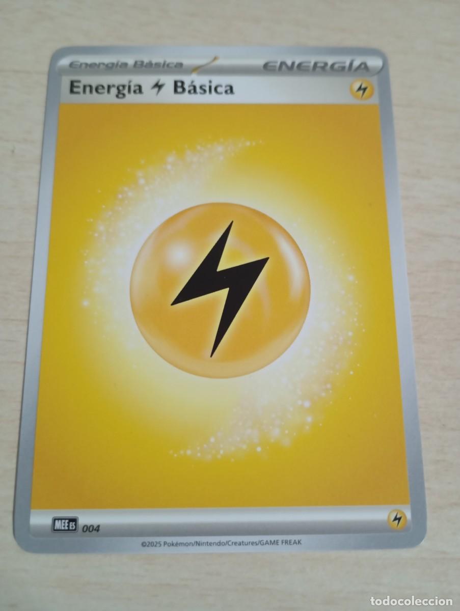 Trading cards: Carta Pok&eacute;mon energ&iacute;a B&aacute;sica Original