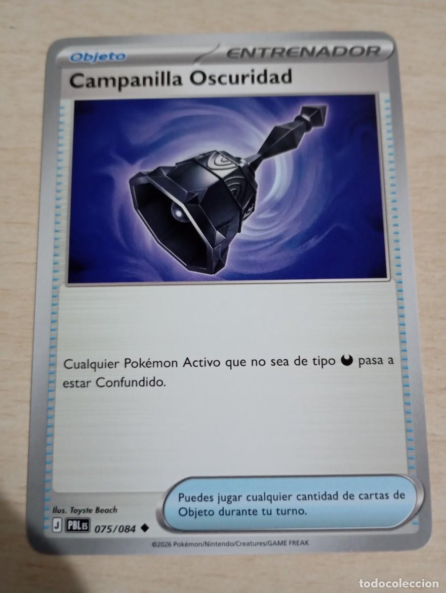 Trading cards: Carta Pok&eacute;mon Campanilla Oscuridad original