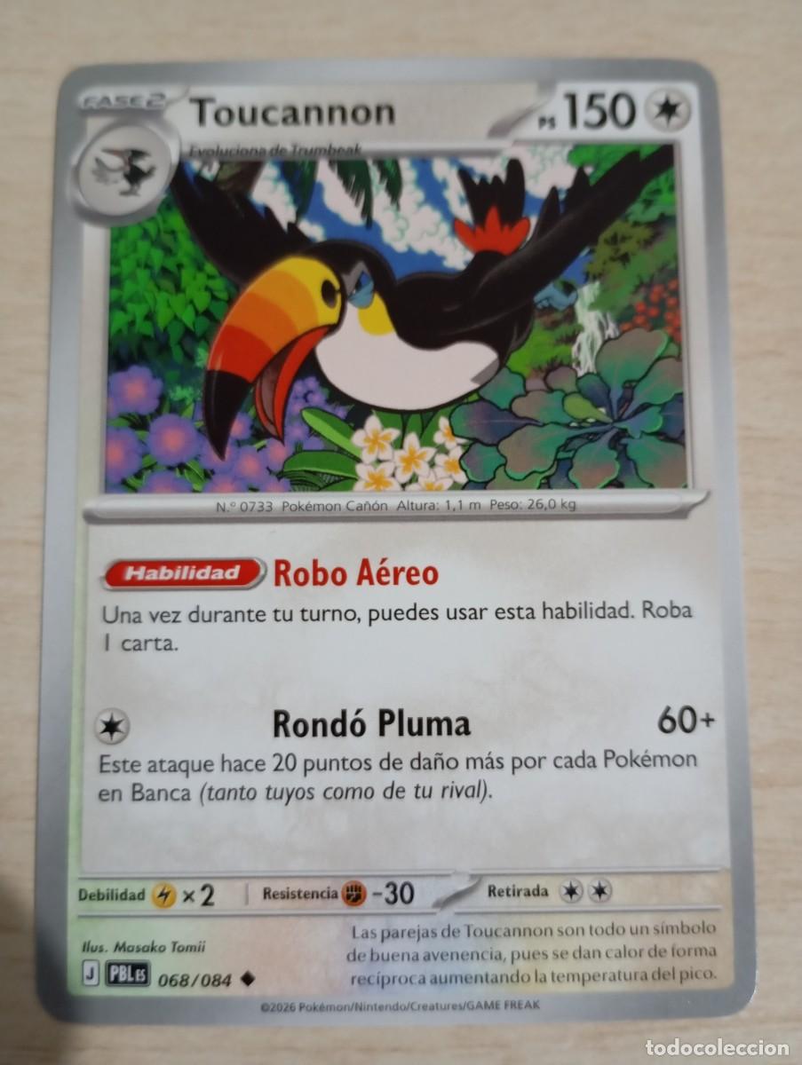 Trading cards: Carta Pok&eacute;mon Toucannon original