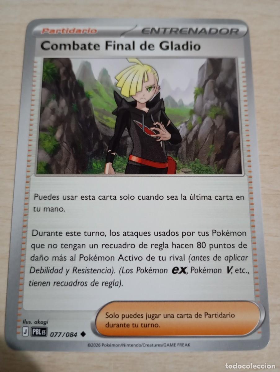 Trading cards: Carta Pok&eacute;mon Combate Final de Gladio original