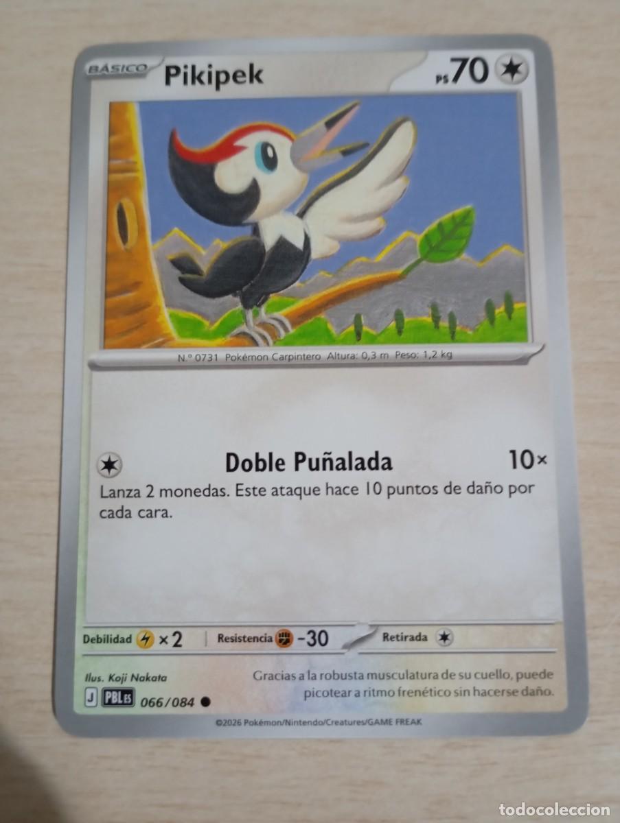 Trading cards: Carta Pok&eacute;mon Pikipek original