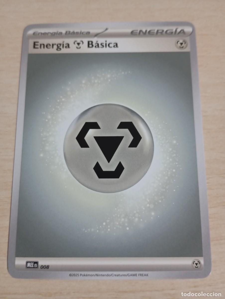 Trading cards: Carta Pok&eacute;mon Energ&iacute;a B&aacute;sica Original