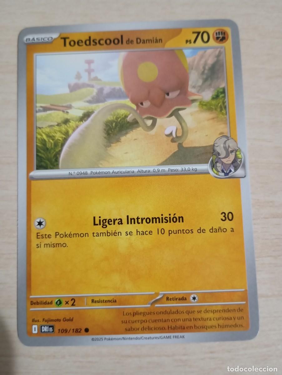 Trading cards: Carta Pok&eacute;mon Toedscool original