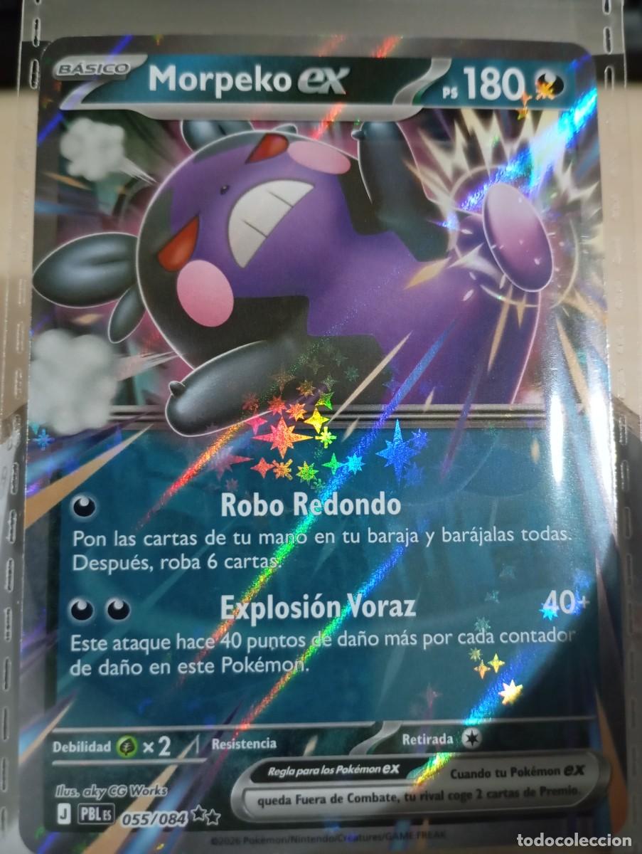 Trading cards: Carta Pok&eacute;mon Morpeko ex original