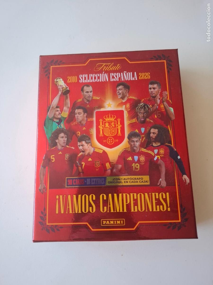 Trading cards: COLECION BASICA COMPLETA PANINI TRIBUTO SDLECCION CAMPEONES MUNDIAL 2010 2026 YAMAL WORLD CUP