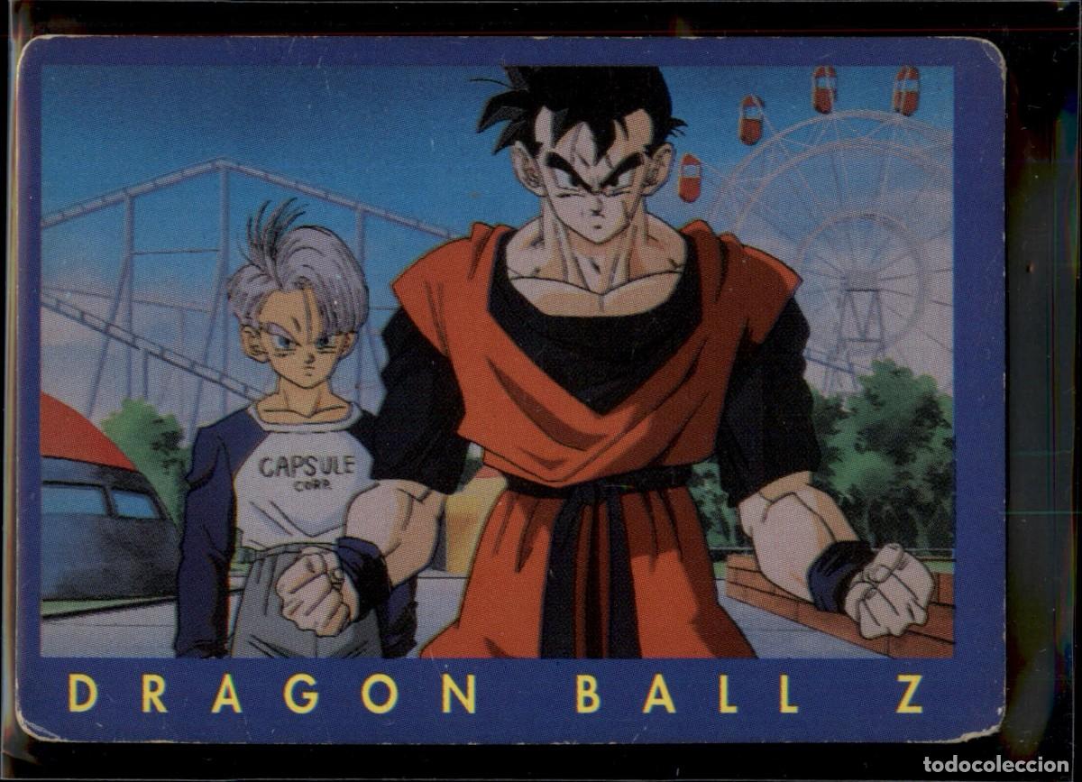 Trading cards: Son Gohan N&ordm; 24 Dragon Ball Z Combat Cards Serie Azul Panini 1995 Bird Studio
