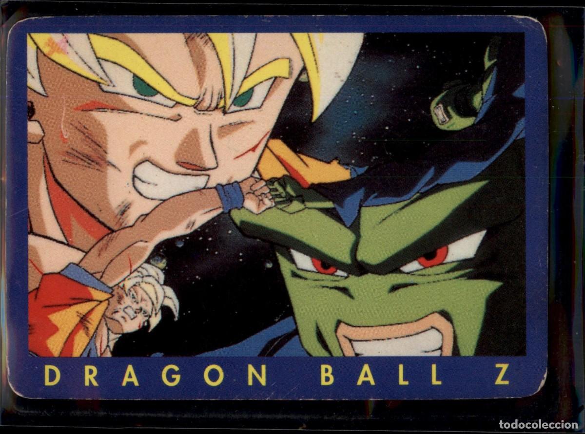 Trading cards: Son Goku N&ordm; 58 Dragon Ball Z Combat Cards Serie Azul Panini 1995 Bird Studio
