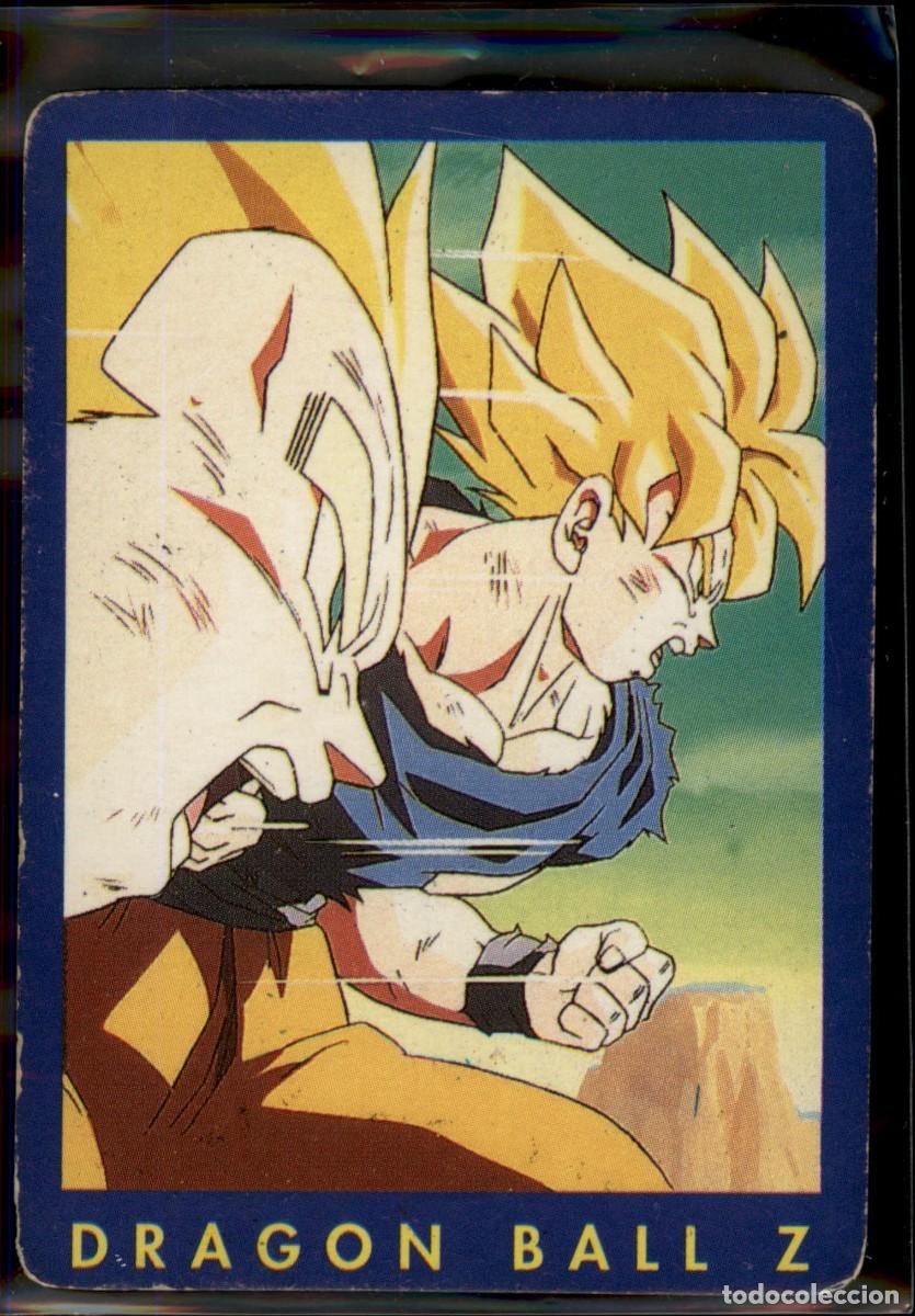 Trading cards: Son Goku N&ordm; 117 Dragon Ball Z Combat Cards Serie Azul Panini 1995 Bird Studio