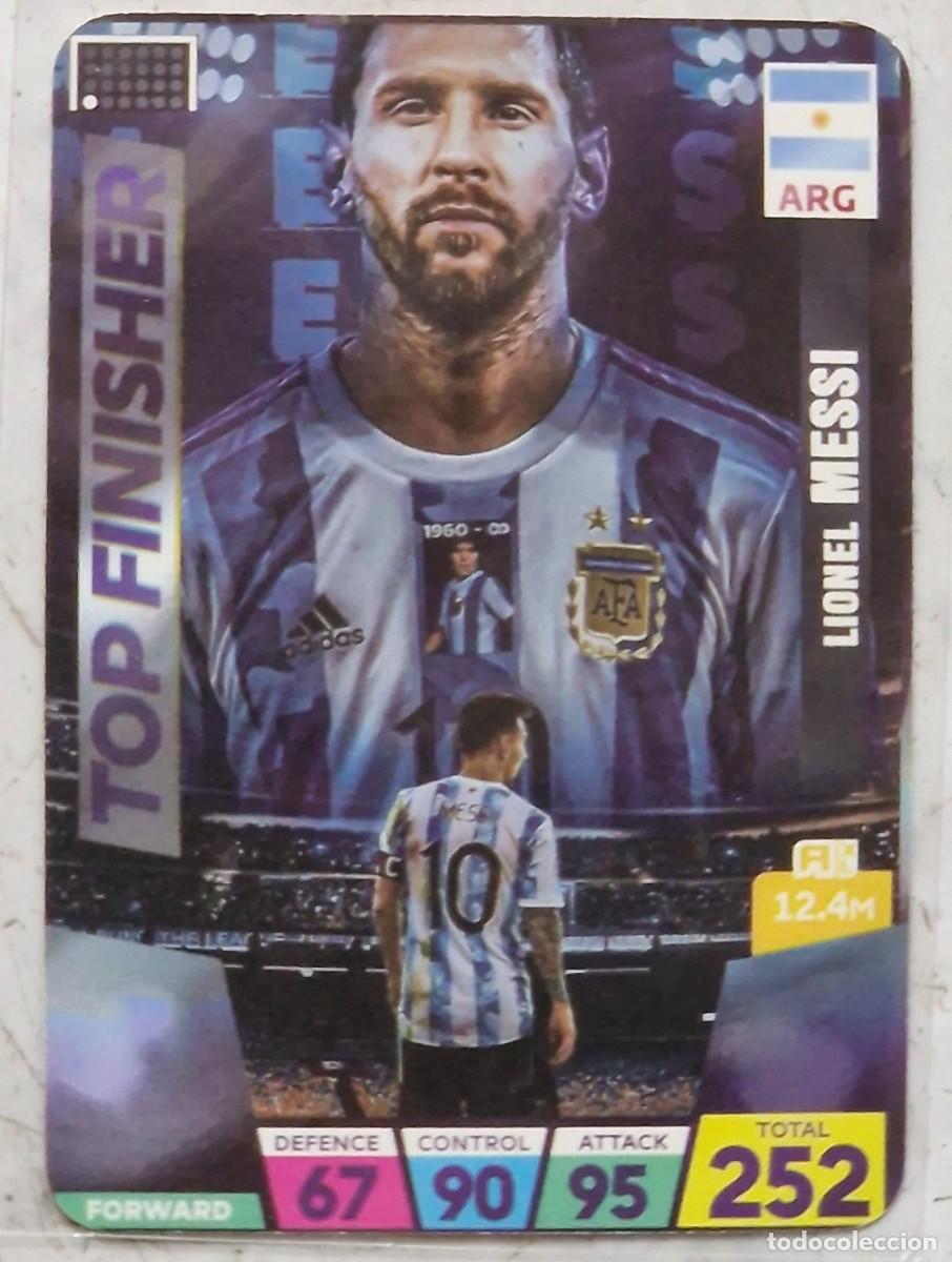 Trading cards: MESSI TOP FINISHER ARGENTINA 2022