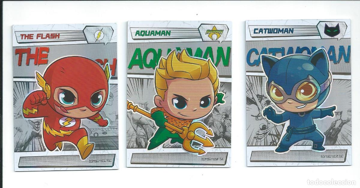 Trading cards: KAYOU DC GLORY OF THE UNIVERSE SERIE 2 : SUPER CUTE LOTE DE 3 (DE 12)