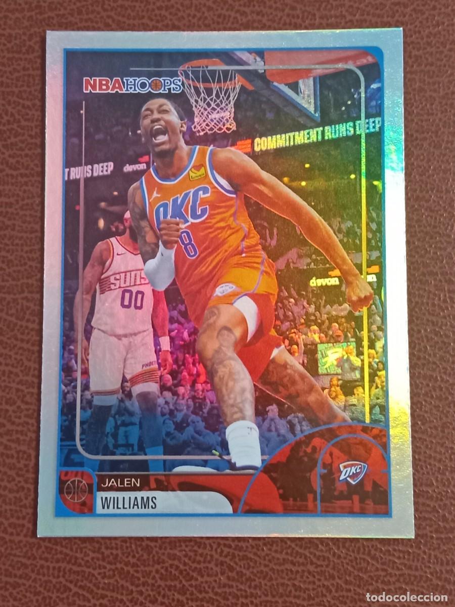 Trading cards: Card 21 Jalen Williams Topps NBA Hoops 2025-2026